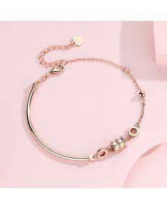 Sterling Silver Bracelet Korean Version Of Simple Jewelry Personality Niche Design