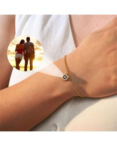Design Diamond Projection Couple Bracelet