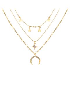 Fashionable Multi-layer Ladies Necklace