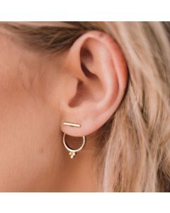 Circle earrings
