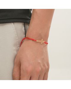 Hollow Cross Bracelet Adjustable For Men And Women