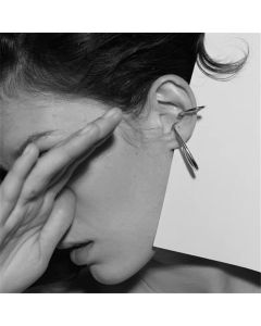 Jewelry Manufacturer Ins Popular Modern Creative Designer Style Earring Ear Clip European And American Net Red Same Original Line Earrings