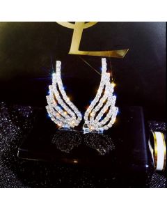 Angel wings earrings
