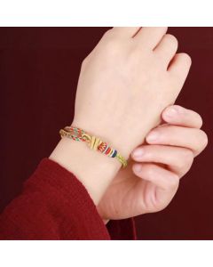 String Spool Bracelet Men And Women Couple Gifts Handmade