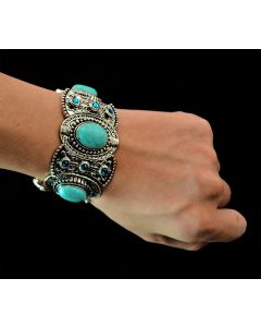 Fashion Turquoise Bracelet Original Single Retro Diamond