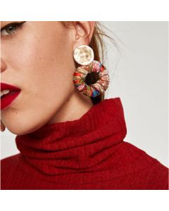 Cloth Women's Earrings Pearl Earrings