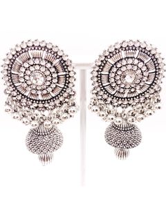 Vintage Earrings Bird Cage Bell Jewelry Tassel Earrings
