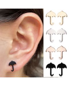 Women's Minimalist Mini Cute Umbrella Earrings