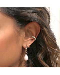 Silver Needle Female Trendy Earrings Trendy Design Glossy
