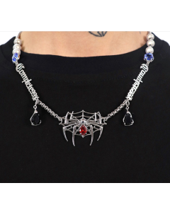 Spider Gem Detachable Combination Pendant Reflective Pearl