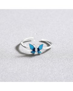 European And American Women's Butterfly Ring