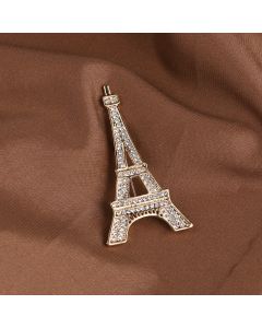 Eiffel Tower Brooch Alloy Plating Clothes Accessories Brooch