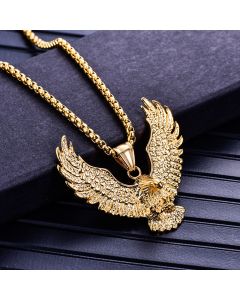 Fashion Eagle Pendant Punk Necklace Vintage