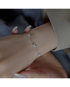 S925 Sterling Silver Bracelet For Women Personality Butterfly