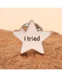 Creative Star Element Metal Medal English Five-pointed Star Brooch