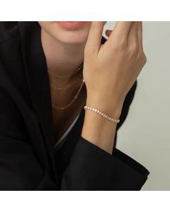 Fashionable Minimalist And Exquisite Zircon Bracelet For Women
