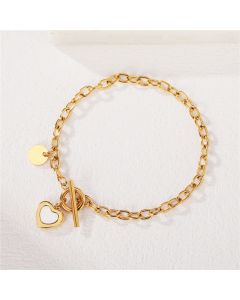 Fashion Simple Niche Fritillary Love Women's Titanium Steel Bracelet