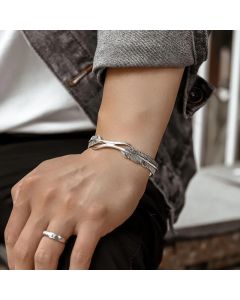 Crater Design Bump Bracelet Fashion