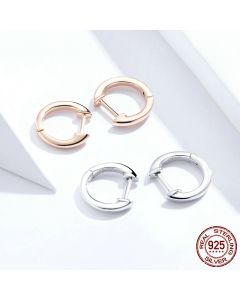 Real Gold Plated Ear Clip s925 Pure Silver Earrings