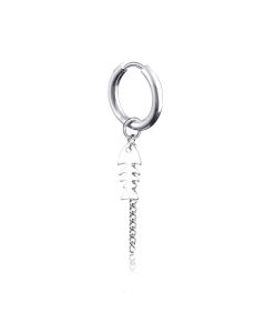Korean Style Tassel Chain Earrings Earrings Titanium Steel Tassel Earrings