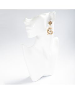 Girl Chinese Dragon Stud Earrings For Girls