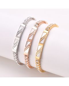 Popular Light Luxury Advanced Diamond Superior Shell Bracelet