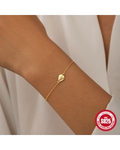 Lady Temperament All-match Daily Water Drop Diamond Bracelet