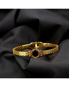 Fashion Gold Disc Love Letter Bracelet For Women Simple And Versatile
