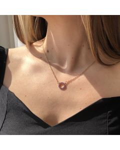 Clavicle Chain Diamond Ring Temperament Ladies Necklace