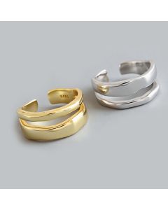 Irregular line ring