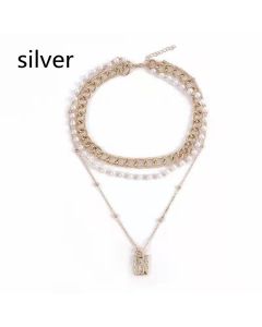 Hip-Hop Style Avatar Pendant Fashion Necklace