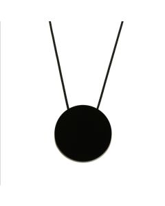 Fashion New Disc Pendant Necklace Sweater Chain Acrylic Plate