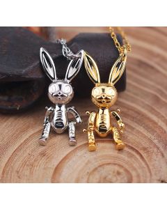 AMBUSH 925 Sterling Silver Rabbit Necklace