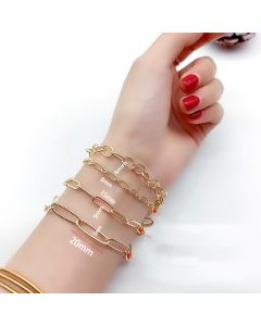 14k gold DIY handmade chain bracelet necklace wild