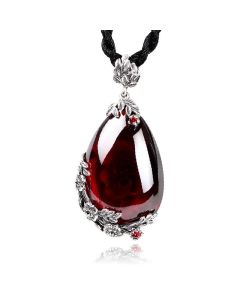 Natural gemstone pendant