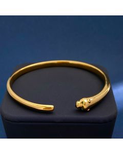 Simple Animal Leopard Head  Bracelet Glossy Cheetah Personality