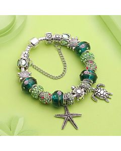 Ocean Series Bracelet Pan's Diamond Flower Bracelet