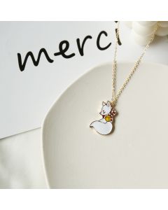 Animal cute cartoon fox necklace