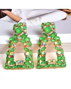 Fashion Earrings ZA Exaggerated Geometry