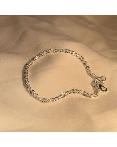 Sparkling S925 Silver-plated Bracelet For Women Ins Starry Sky Light Luxury