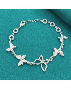 Retro Light Luxury Hollow Butterfly Bracelet