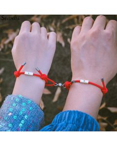 Alloy Sun And Moon Couple Bracelet Pair