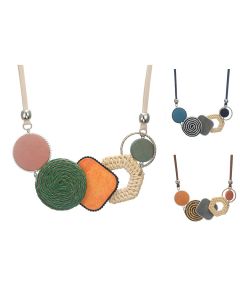 Bamboo Pendant Necklace