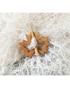 Wooden Shawl Pin Wooden Brooch Wooden Scarf Pin Ladies