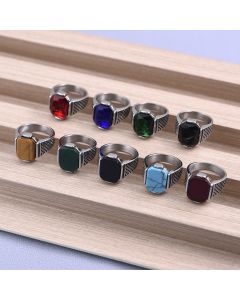 Men's Retro Personalized Titanium Steel Ring