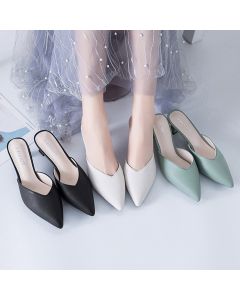 Women Slip On Sandals White Women Shoes