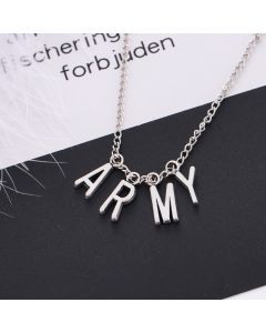 Women's Jewelry Army Letter Necklace Fashion Girl Party Accessories