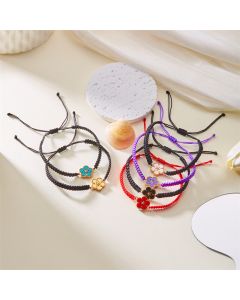 Flower Bracelet Women's Fashion Hand-woven