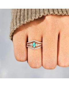 Simple And Fashionable Sterling Silver Ring