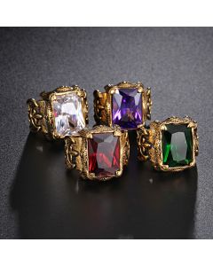 Men's Fashion Retro Stainless Steel Ring